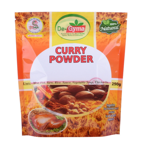 Biodegradable Plastic Food Stand Up Pouch Design Template