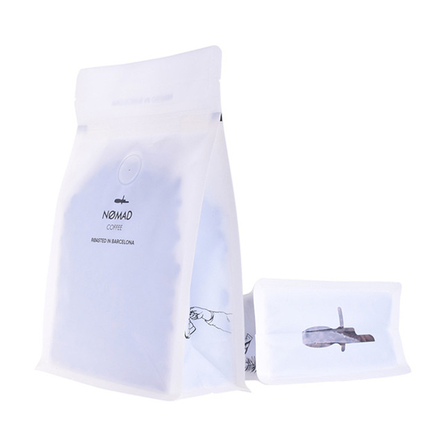 Eco friendly recycling coffee materials with box bottom wrapper