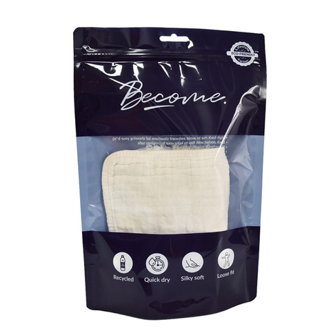 Biodegradable bags for clothing food with clear window