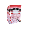 Custom Printed Full Gloss Finish Plastic Flexible Packaging Ziplock Top Pouch Bags