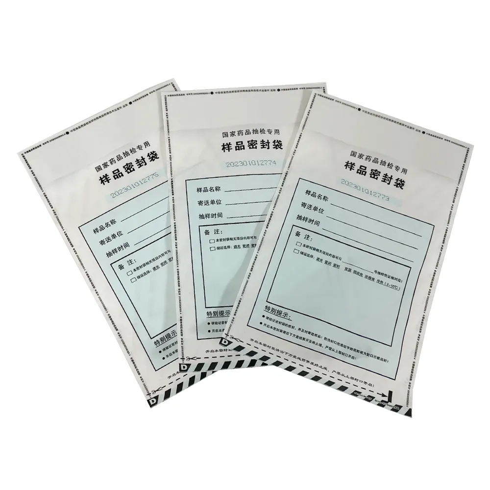 Tamper Evident Plastic Security Bags for Evidence & Secure Transport