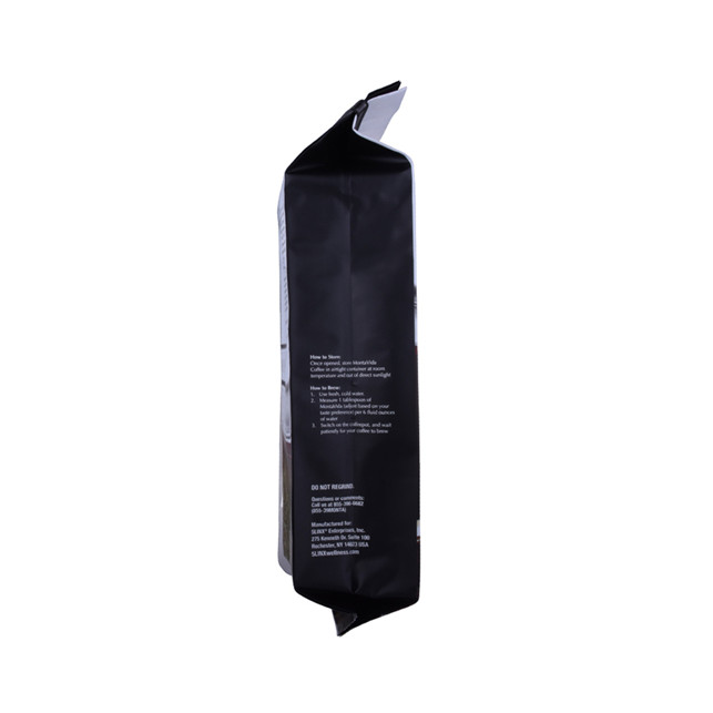340g coffee bag with side gusset with valve Plastic