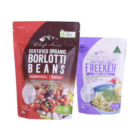 Custom Printing Recyclable Food Bag with Zipper