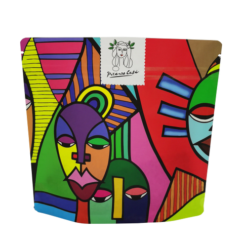 Hot Sale Custom Logo Heat Seal Holographic Plastic Bag Smell Proof Stand Up Pouch