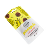 Custom Stand Up Pouch Dry Fruits Food Packaging Dried Pineapple Pieces Bag Doypack