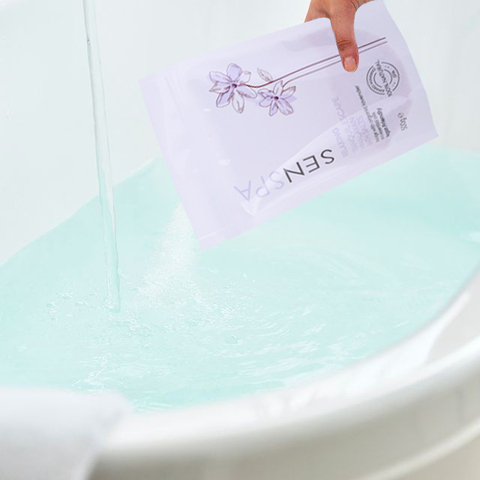 Sustainable Recyclable Plastic White Bath Salt Packaging Bag For Sale