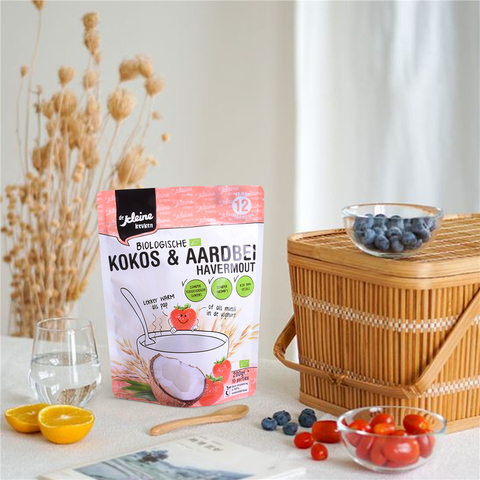 Eco Friendly Compostable Granola Bar Plastic Bags Packaging