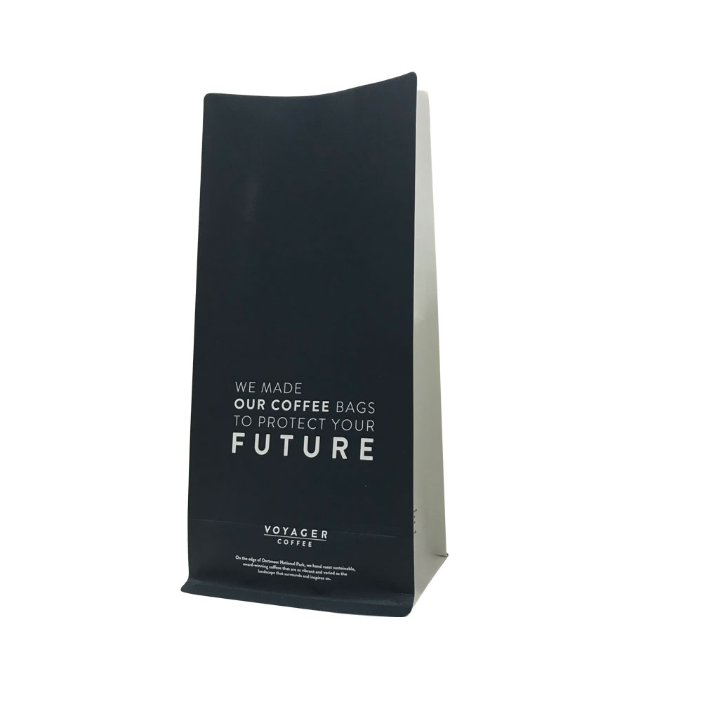 compostable flat bottom coffee bag