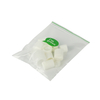 Bio-Based Green LDPE Clear Flat Pouch with 100% Recyclable Zipper