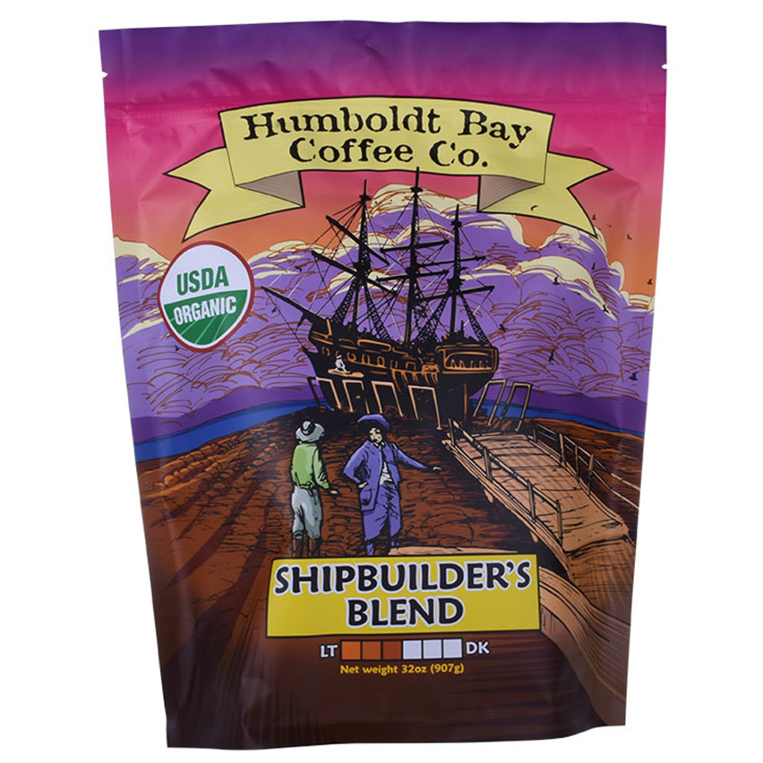 Customized Logo Biodegradable Stand Up Coffee Bags