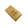 Custom Logo Biodegradable Flat Bottom Coffee Bags