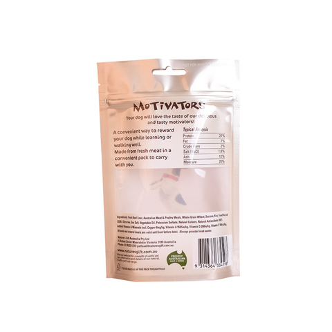 Resealable Ziplock Plastic Mylar Pet Food Bag