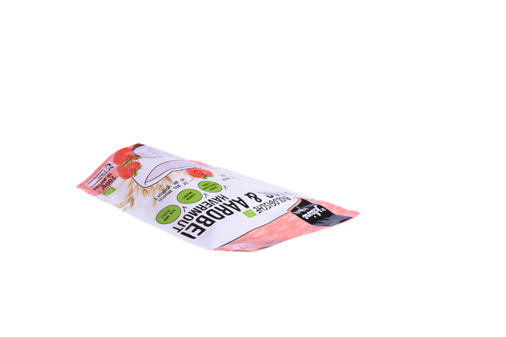 Colorful Printing Tear Off Zip Box Pouch