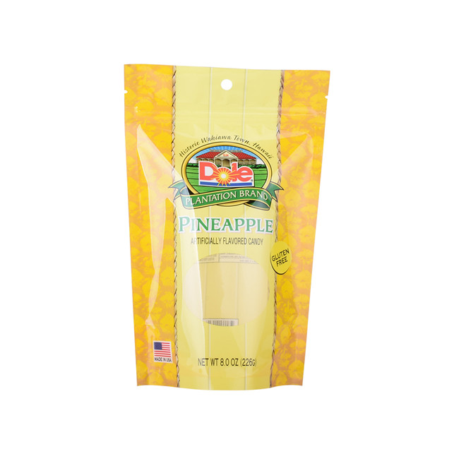 Compostable Biodegradable U Bottom Seal Packing Bag For Nuts