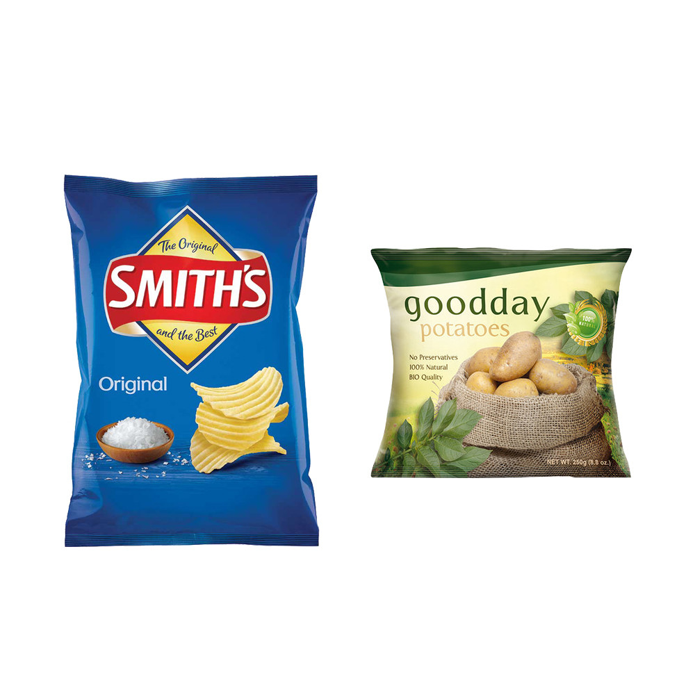 Factory Supply Biodegradable Materials Chip Bag Roll Up