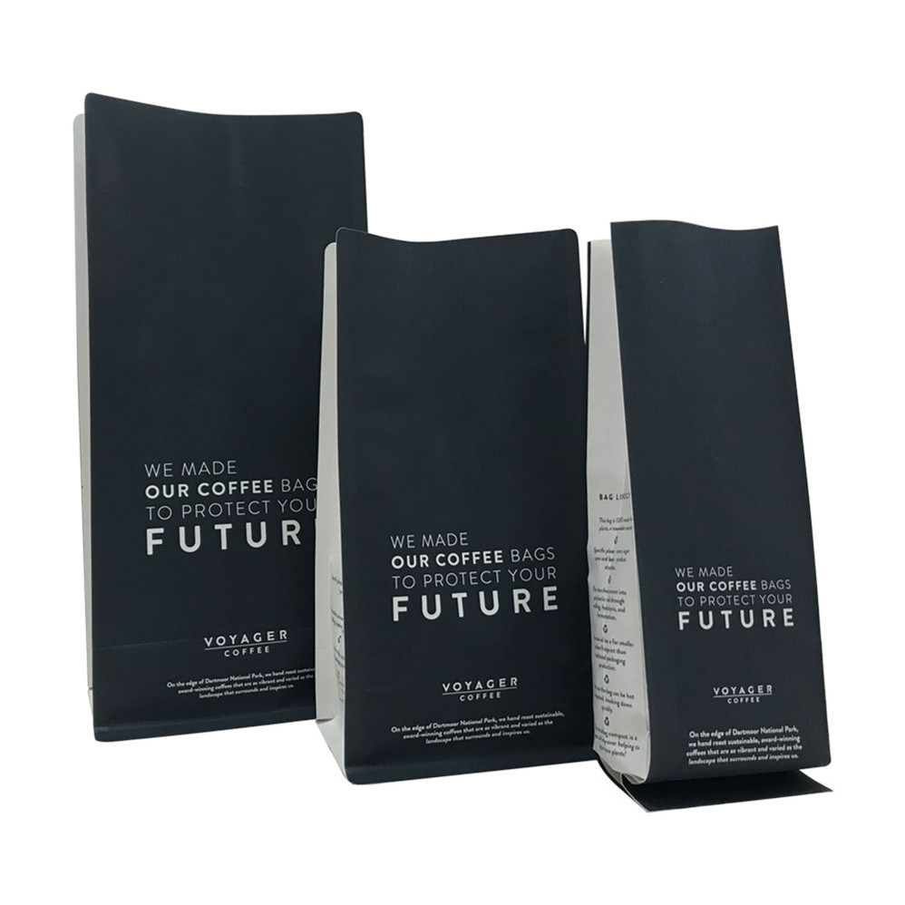 Matte Printing Barrier Ground Coffee Bags