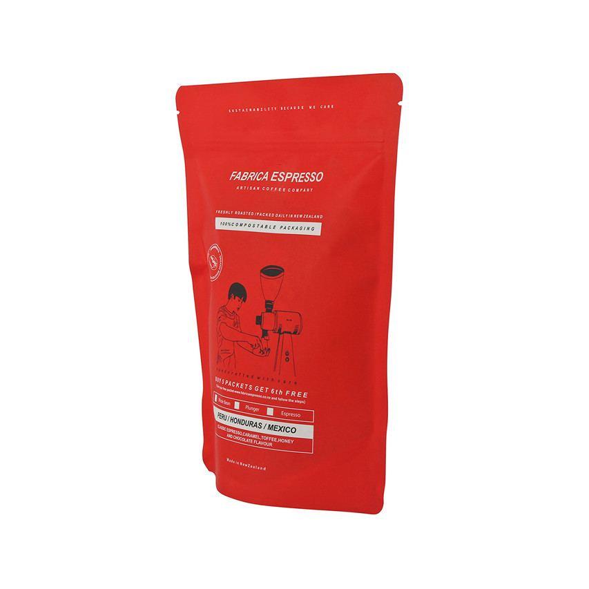 New Design Full Matte Finish 12 Oz Coffee Bags With Valve