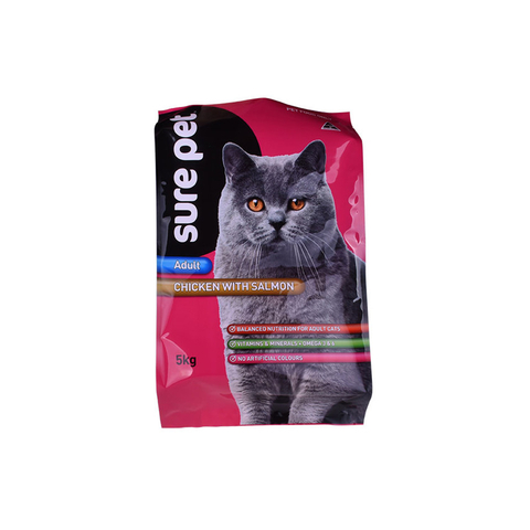 Customized Print Aluminum Foil Biodegradable Plastic Packaging Gusset Bags Wholesale Plastic Feed Bag