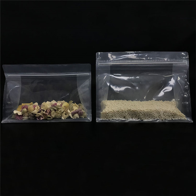 FSC certified Resealable printed kraft paper pouches recyclable pouches flat bottom side gusset bag