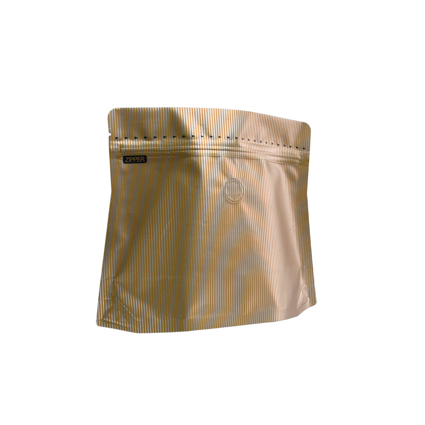 Fashion Back Seal Stand Up Pouch Ziplock Sustainable Packaging for Snacks Heat Seal Food Bags