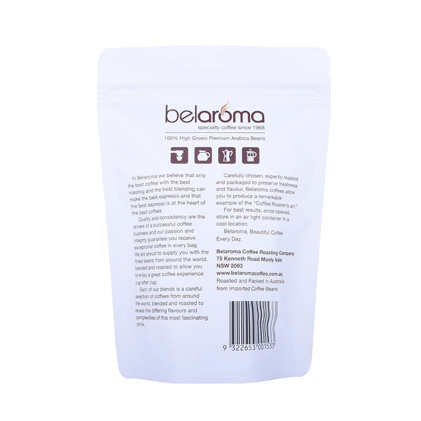 Custom Design Waterproof Stand Up Pouches Custom Printed Compostable Packaging Custom Coffee Bag