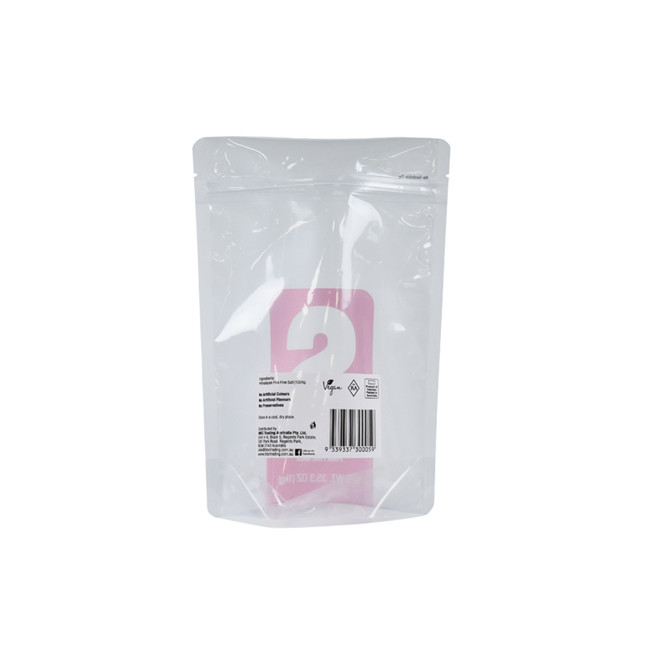Custom printed resealable bags nuts packaging pouch paper bag window