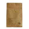 Reusable Paper Cellophane Clear Plastic Pouch with Zipper Specialty Coffee Bags