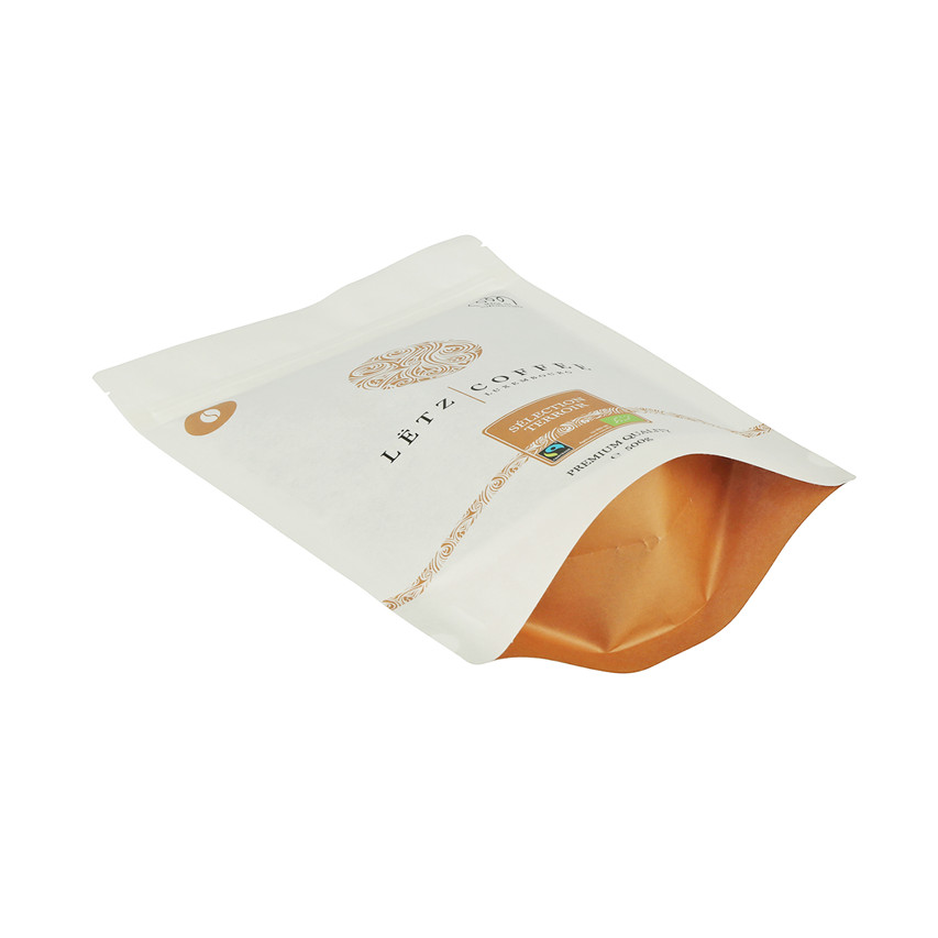 High Quality Biodegradable Food Packaging Recycling Biodegradable Ziplock Bags Coffee Packaging Business