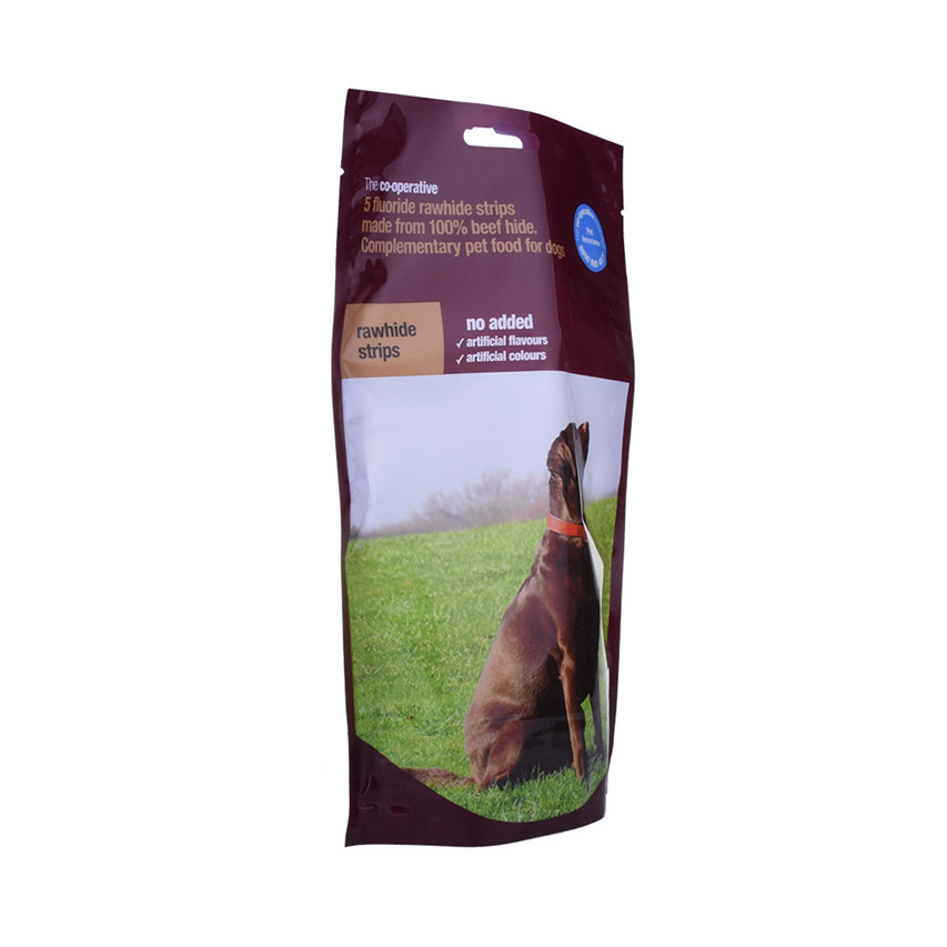 Food Grade Reclosable Stand Up Pouch Sizes Biodegradable Logo Png Pet Treats Bag