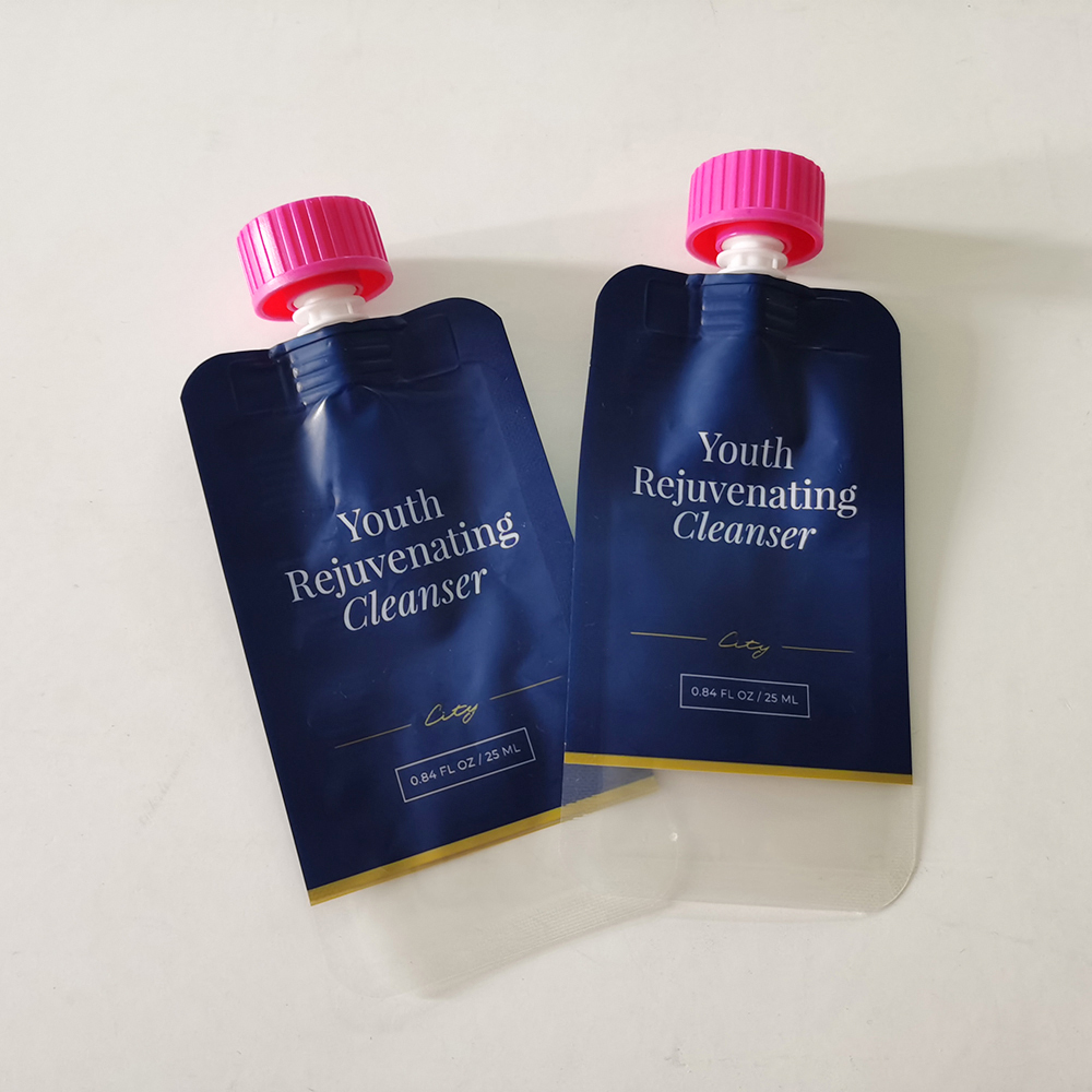 Drink Reusable Food Spout Pouch Plastic Liquid Stand Up Pouch
