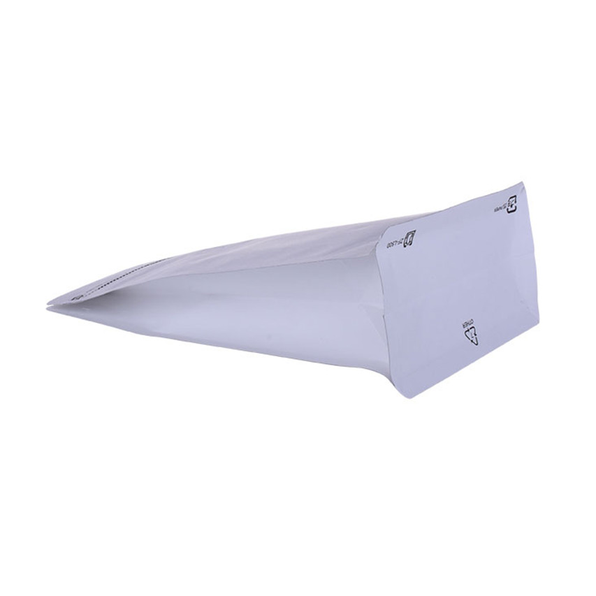 Top Quality Block Bottom Window Kraft Bags Biodegradable Packaging Manufacturer Dry Food Packaging