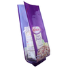 Zip lock soft touch small plastic bags resealable oatmeal bags Clear Spices Packaging