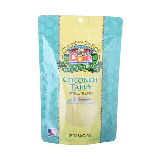 Custom print pouch gusset bag packaging poly bag for dry fruits paper bags with window