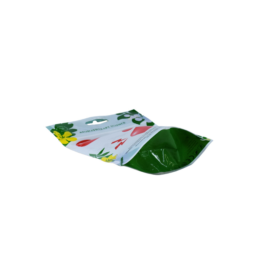 Spot Colour Biodegradable Doypack Packaging Bags