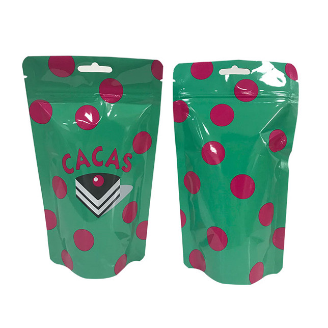 Good Seal Ability plastic mylar custom plastic food bags gusset bags donuts packaging bag