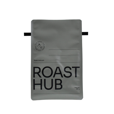 Customized Aluminum Foil Flat Bottom Sustainable Packaging Food Buy Coffee Bags