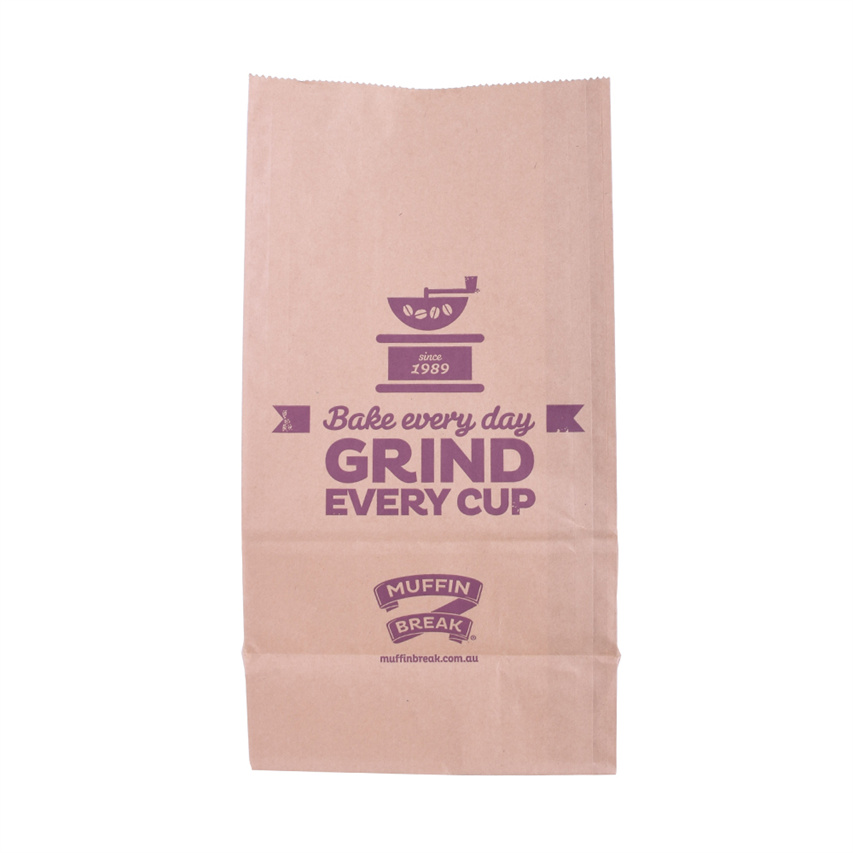 Food Ziplock Laminated Biodegradable Plastic Wrapping Resealable Paper Bags Coffee Bags with Zipper