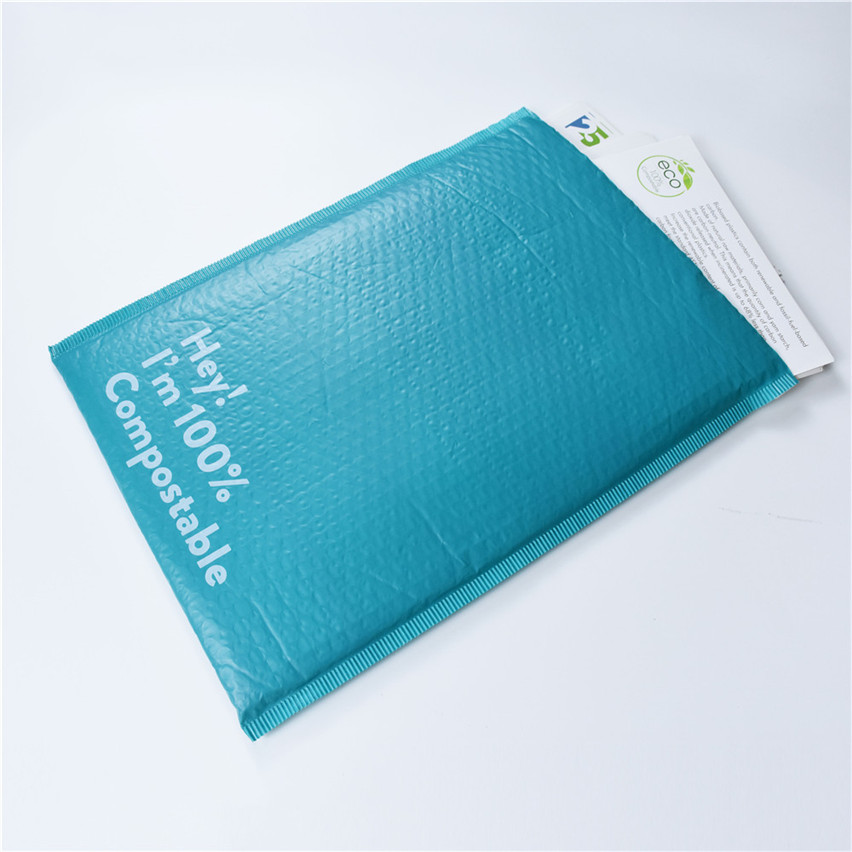 Personalized Logo Compostable Material 100% Biodegradable Mailer Bags Wholesale