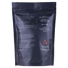 Black roasted coffee packaging bags doypack with valve