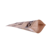 Standup packaging biodegradable zipper bag to pack snack with your own brand printed