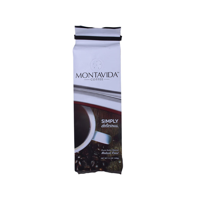 High Quality aluminium coffee bag K-seal with custom logo