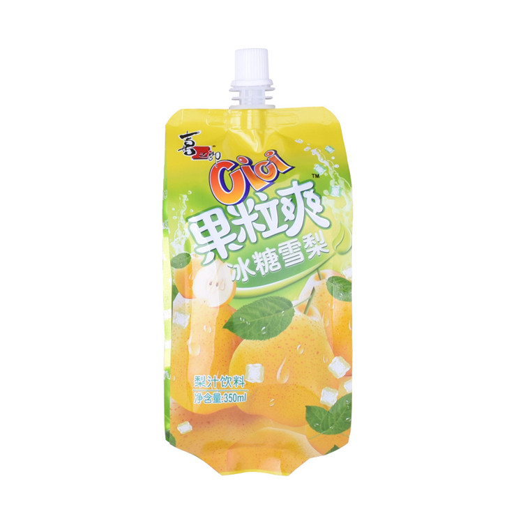Flexible Packaging Custom Logo Low Price Stand Up Juice Packing Bag