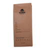 Laminated custom kraft paper printing coffee bag in square bottom bag