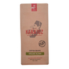 Embossing Resealabele Laminated Aluminum Foil Square Bottom Coffee Craft Paper Bag