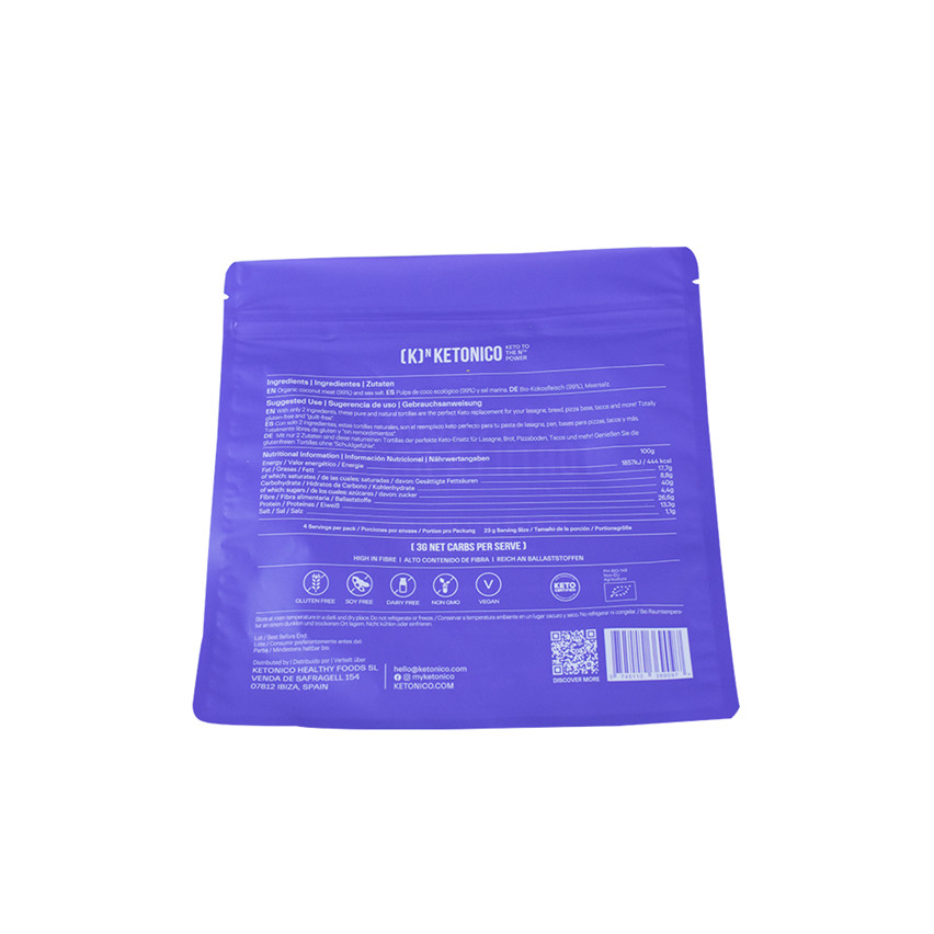 Compostable Biodegradable Customized Resealable Ziplock Vacuum Seal Bags Wholesale