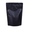 Exquisite Custom Heat Seal Recycle Moisture Proof Black Kraft Stand Up Pouches