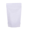 Custom Production White Paper Stand Up Bag with Window Wholesale