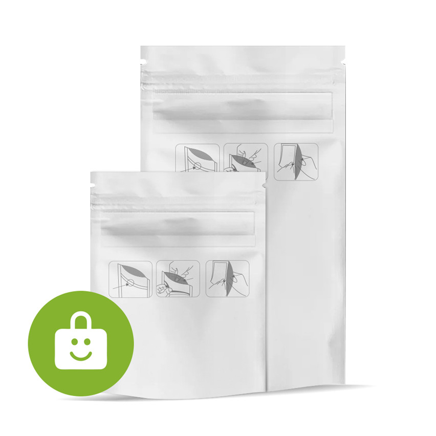 Top Quality Biodegradable Stand Up Child Proof Resistant Packaging Bag Wholesale