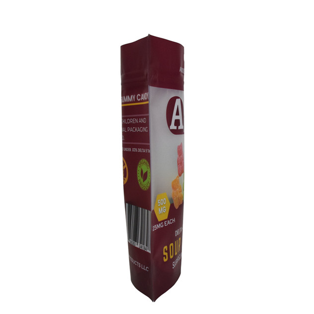 Customized Print Plastic Laminated Pouch Stand Up with Window