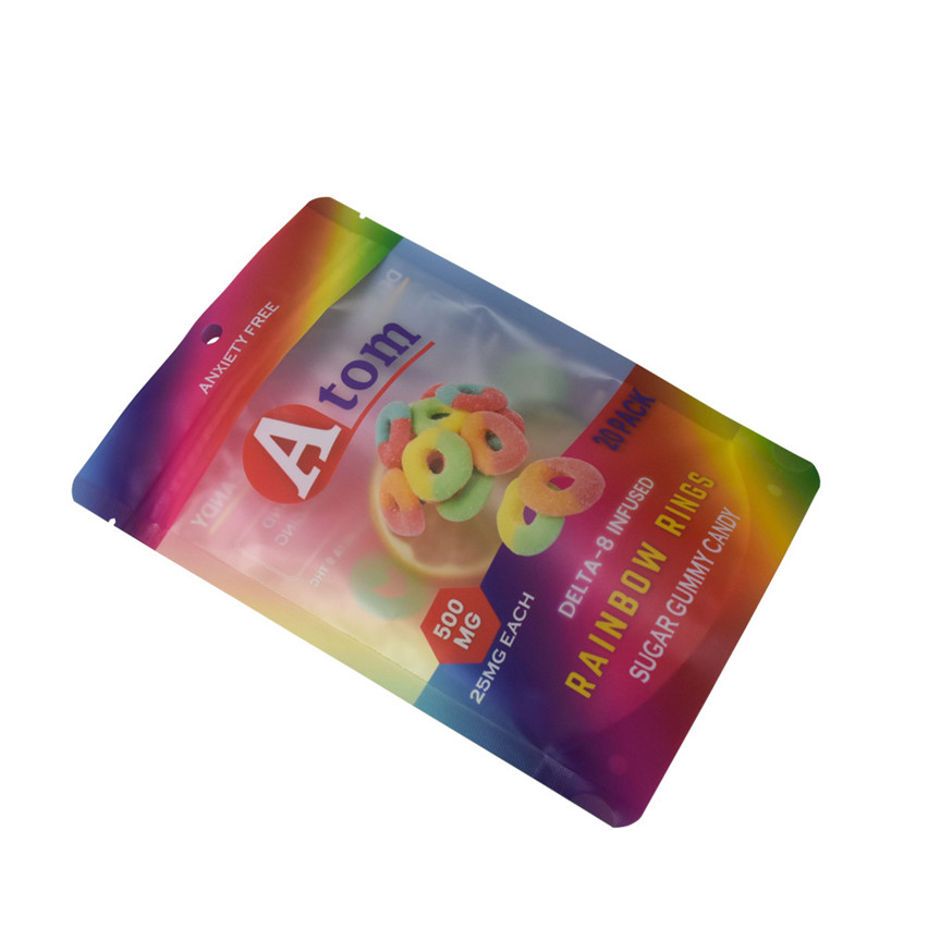 Recyclable Customized Logo Candy Gummy Packing Bag Wholesale